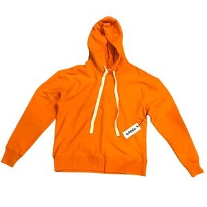 NWT‎ Label Go-to Hoodie Orange Size Small NEW